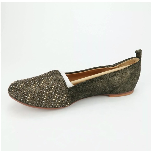 Latigo Anthropologie Go Girl Studded Slip On Flats - Picture 2 of 7